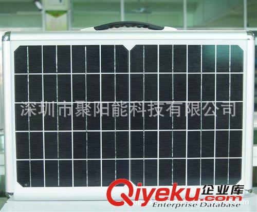 廠家直銷15W太陽能移動電源  帶3WLED照明便攜備用電源原始圖片3