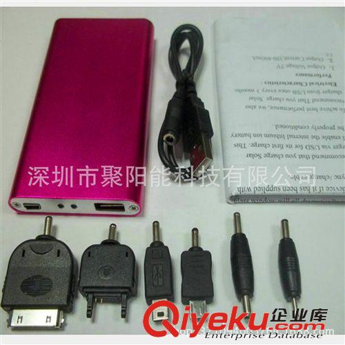 廠家直銷手機高容量充電備用電源 高容量鋁合金外殼移動電源原始圖片3