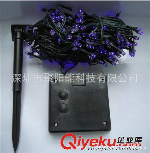 廠家直銷200燈LED太陽能彩色燈串原始圖片2