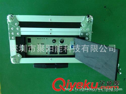 廠家直銷太陽能移動電源箱 40W手提拉桿便攜式電源箱