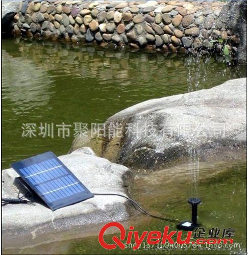 廠家直銷太陽(yáng)能2W景觀噴泉原始圖片3