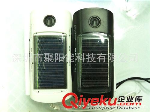 廠家直銷太陽能多功能手電 手機(jī)充電照明手電筒原始圖片3