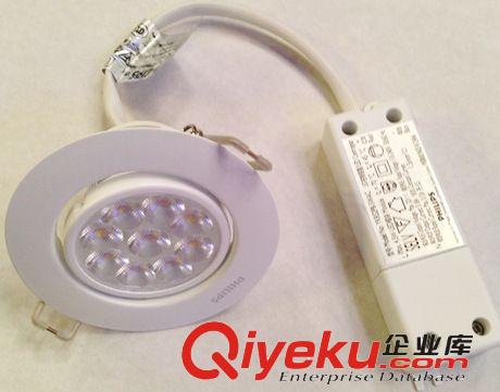 Philips/飛利浦led射燈嵌入式開孔6.5超薄閃幻5W大功率電壓220V原始圖片2