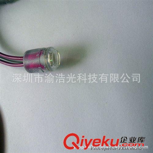 廠家直銷 超高亮 LED貼片外露燈串 LED5050紅光外露燈 直徑12mm
