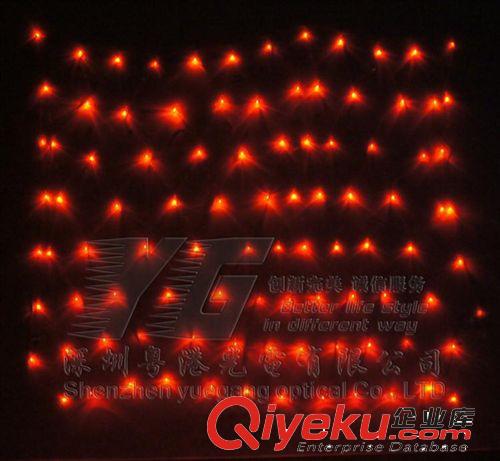 6*4led網燈 彩燈閃燈串燈窗簾燈漁網燈 彩燈批發原始圖片2