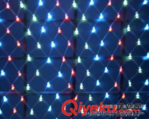 工廠直銷LED網燈 120頭網燈 圣誕燈 彩燈 星星燈  舞臺燈 背景燈原始圖片2