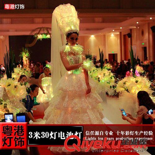 led電池燈彩燈閃燈 燈條 燈串 防水燈網裝飾燈婚禮慶典燈10米80燈