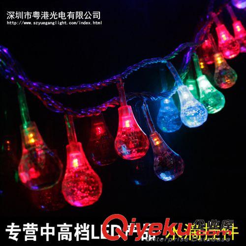 LED彩燈閃燈串燈節(jié)日圣誕樹裝飾led玫瑰掛件戶外防水婚慶圣誕彩