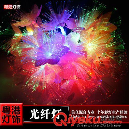 新款上市 LED光纖燈串 圣誕彩燈 閃燈 串燈 節日彩燈 圣誕樹燈串