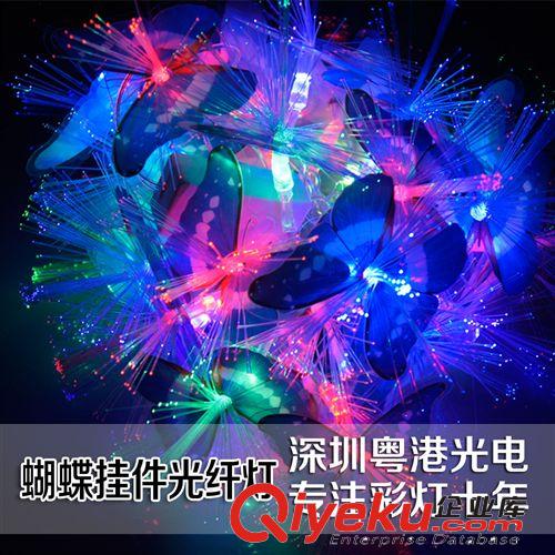 新款上市 LED光纖燈串 圣誕彩燈 閃燈 串燈 節日彩燈 圣誕樹燈串