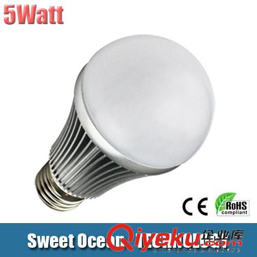 5W LED球泡燈SMD5730 電源過CE認(rèn)證，出口品質(zhì)外貿(mào)專用