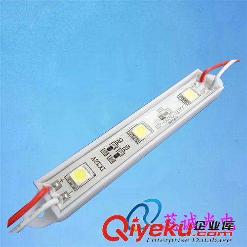 廠家直銷3燈5050不防水LED模組  7512發(fā)光字模組