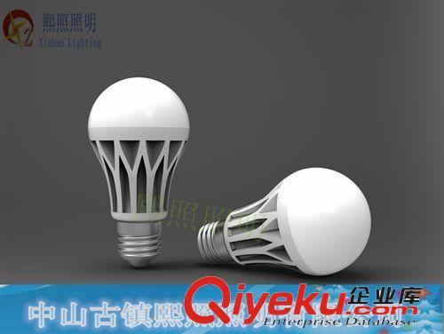 新品促銷LED5W球泡燈LED壓鑄鋁球泡節能燈小燈泡LED燈泡LED5W燈泡