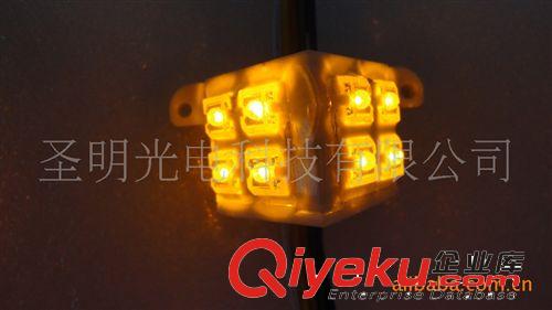 廠家新型食人魚8燈LED模組 三角形七彩LED模組 led模組批發原始圖片2