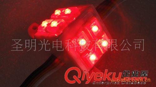 廠家新型食人魚8燈LED模組 三角形七彩LED模組 led模組批發原始圖片3