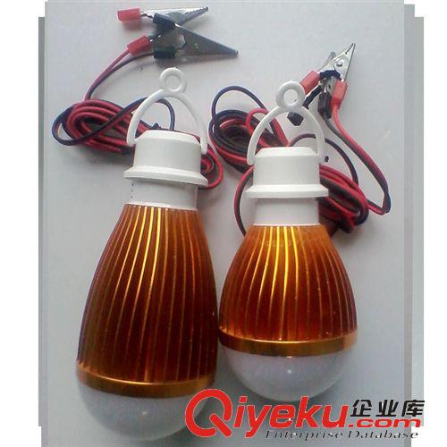 直流車鋁球泡LED燈 12伏低壓照明鋁殼燈 12-85v通用LED球泡原始圖片2