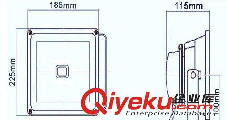 集成30WLED投光燈 LED30W泛光燈 30W投光燈 LED戶外投射燈30W