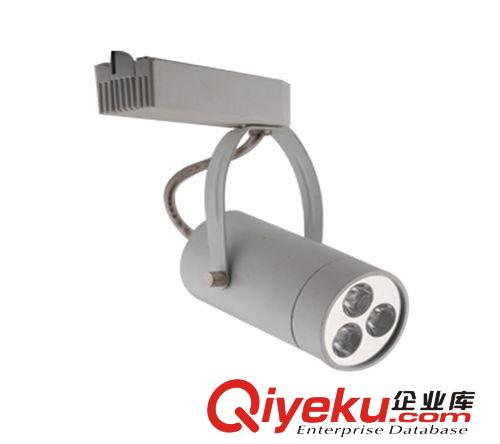 3WLEDl軌道燈 LED3*1W走軌射燈 3W前臺(tái)走軌射燈 LED展廳軌道射燈