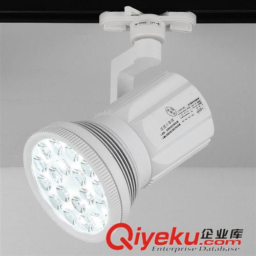 朗利德18W led軌道燈 LED軌道射燈 全套 服裝店 明裝射燈 GD004原始圖片2