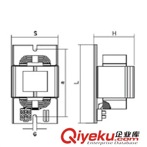 上海亞明GM400鎮(zhèn)流器 多功能型整流器 電感線路 zp混批原始圖片2