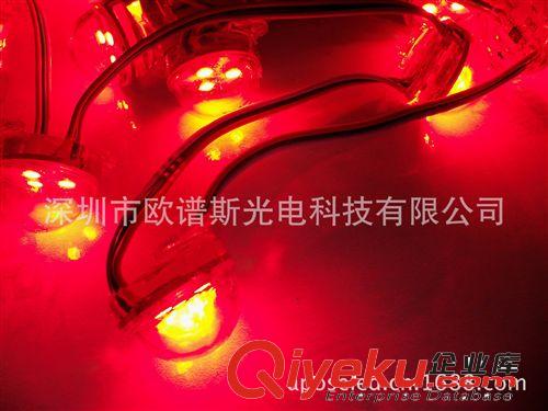 深圳LED廠商 歐譜斯光電供應(yīng)高品質(zhì) 三燈貼片直徑30mmLED燈串