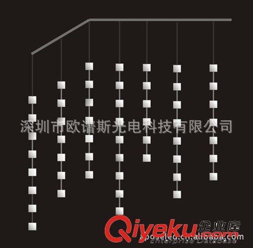 深圳LED廠家 供應各種高品質(zhì) 多光色水晶LED燈串