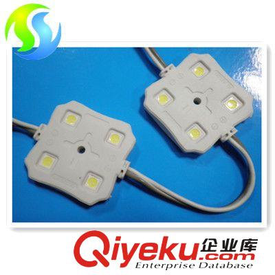 廠家直銷 4燈5050SMD 高亮度 LED注塑模組 防水