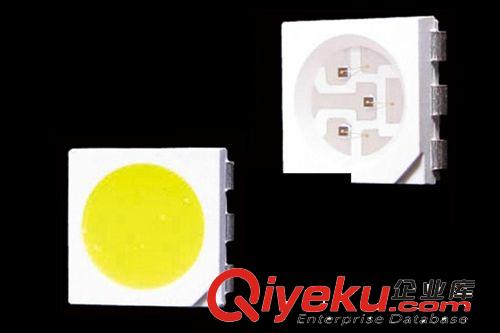 廠家直銷LED燈珠 SMD5050 正白、暖白、冷白光貼片燈珠原始圖片3
