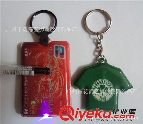 供應(yīng)LED驗(yàn)鈔燈鑰匙扣，驗(yàn)鈔鑰匙扣【驗(yàn)鈔燈】PVC驗(yàn)鈔燈鑰匙扣