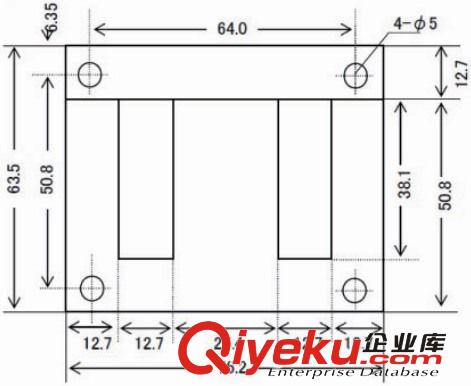 鎳鋼片EI-76.2PB0.35T（音響膽機用）