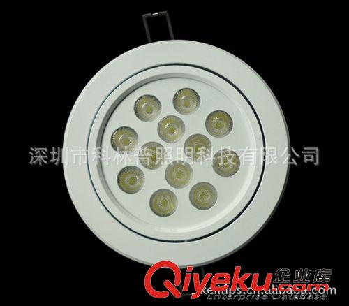 供應12X1WLED天花燈,9W/12W弦白外觀，時尚大氣！可調角度