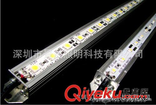 戶外工程亮化IP68LED505防水硬燈條；LED5050防水硬燈條暖白