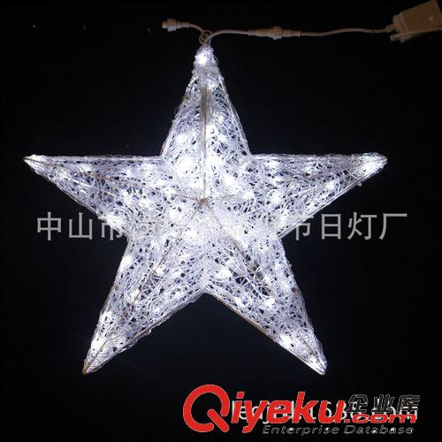 生產(chǎn)直銷LED大立體五角星造型燈掛件燈原始圖片2