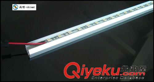5050LED硬燈條/LED珠寶柜臺(tái)燈/LED展柜燈72燈一米不防水原始圖片3