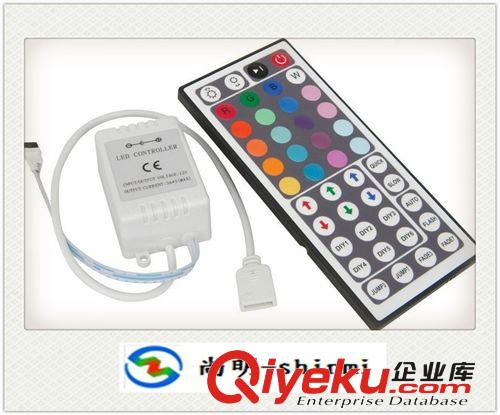 【廠家直銷】LED燈帶控制器 44鍵控制器 12V 七彩燈條RGB控制器