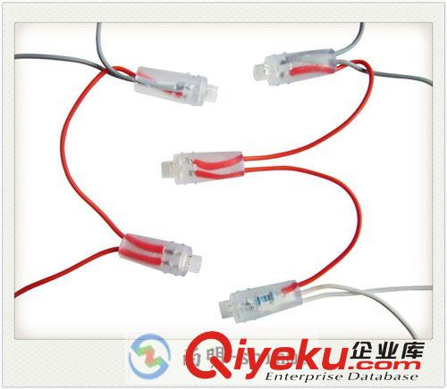 廠家直銷閃光LED彩燈串燈 節日燈裝飾10米帶尾插 彩色LED彩燈