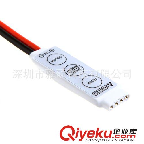 迷你RGB七彩LED燈條 燈帶控制器 共陽 微型超薄調光器 光條模組塊原始圖片2