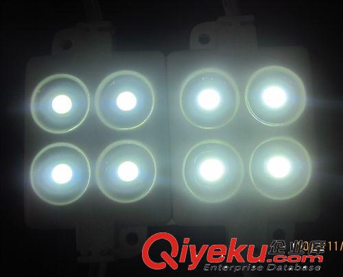 LED貼片5050三燈注塑防水白 12V發(fā)光廣告吸塑模組字/汽車照明燈原始圖片2
