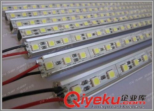 【供應】廠家直供5050-米60珠LED鋁燈條 白光LED柜臺燈條原始圖片3
