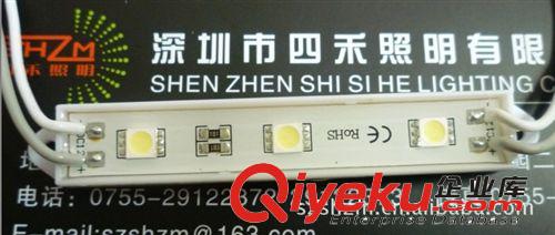 供應(yīng)高品質(zhì)三燈LED5050貼片防水模組原始圖片3