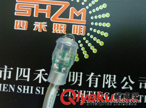 供應9MM白光LED穿孔外露防水燈串(圖)原始圖片3