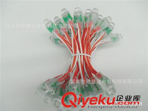 led单灯12MM 5V 红光LED外露灯串led穿孔灯串led点控外露深圳厂家