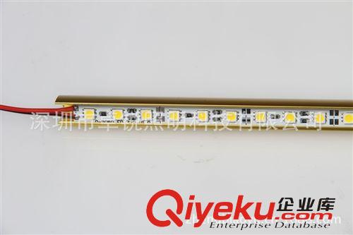 中國深圳LED燈條 金黃色硬燈條 5050 72LED/M原始圖片3