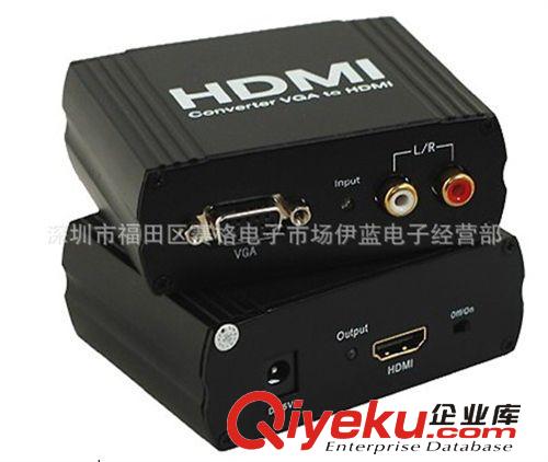 VGA轉(zhuǎn)HDMI轉(zhuǎn)換器 帶音頻   vga hdmi 轉(zhuǎn)換器 vga轉(zhuǎn)hdmi