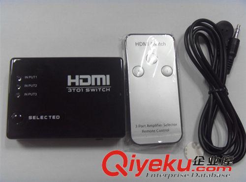 新品  1.4V  迷你HDMI切換器 3切1   支持4K*2K