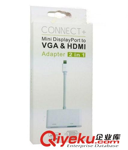 MINI DP TO HDMI+VGA 二合一 迷你DP 轉HDMI/VGA轉接線