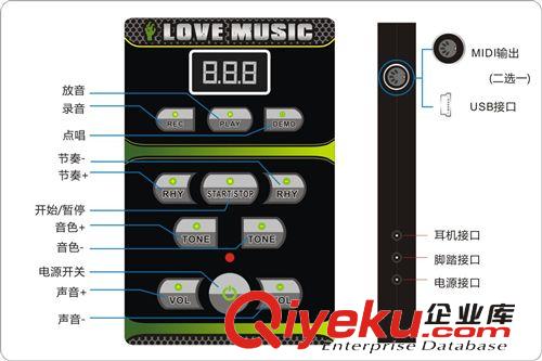 圣诞节礼品　88键手卷钢琴 88键外音手卷钢琴 加厚带手感钢琴