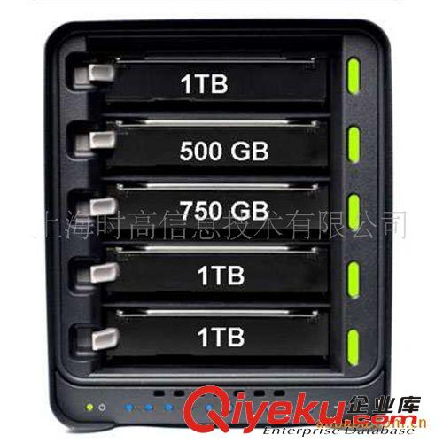 Drobo FS网络存储器DroboFS 5盘位NAS 磁盘阵列 no DAS