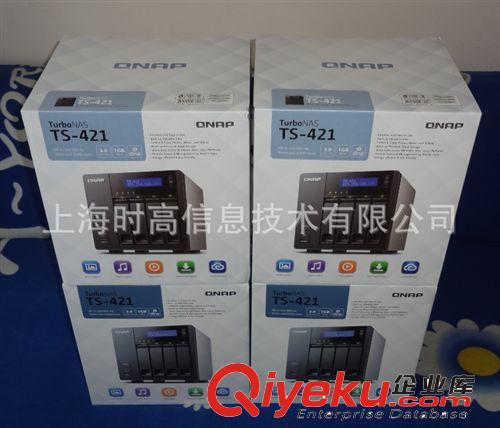 QNAP TS-421 NAS 網(wǎng)絡存儲服務器 威聯(lián)通 4BAY 塔式