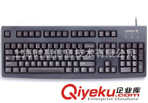 Cherry G83-6104系列 商用鍵盤 PS/2接口 淺灰 德國(guó)原裝